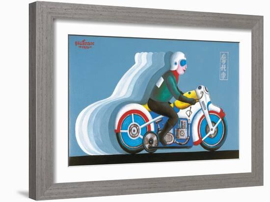 Biker, 1979-Tamas Galambos-Framed Giclee Print