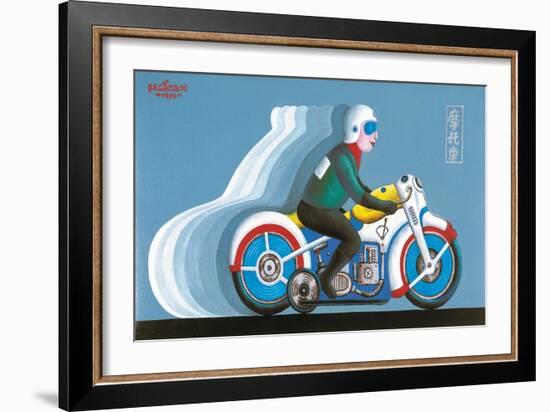 Biker, 1979-Tamas Galambos-Framed Giclee Print