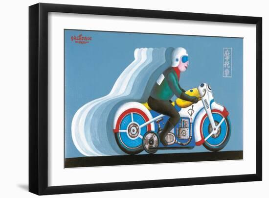 Biker, 1979-Tamas Galambos-Framed Giclee Print