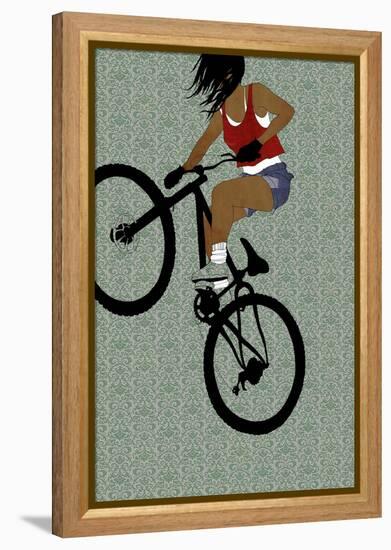 Biker Girl-Eliza Southwood-Framed Premier Image Canvas