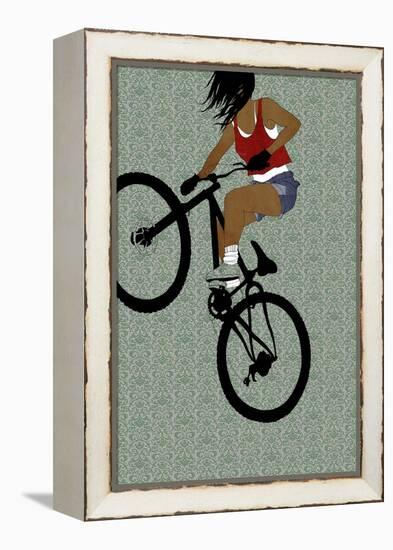 Biker Girl-Eliza Southwood-Framed Premier Image Canvas