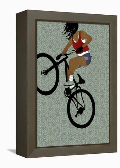 Biker Girl-Eliza Southwood-Framed Premier Image Canvas