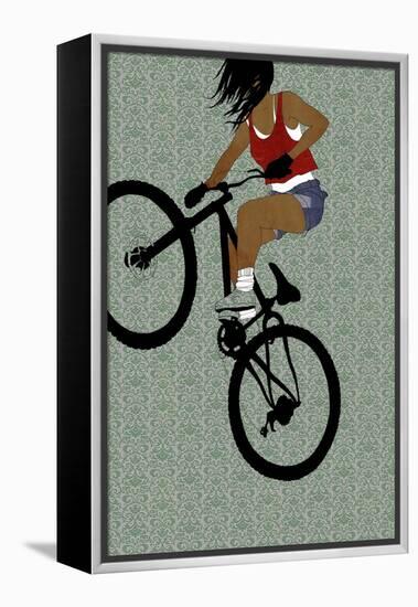 Biker Girl-Eliza Southwood-Framed Premier Image Canvas