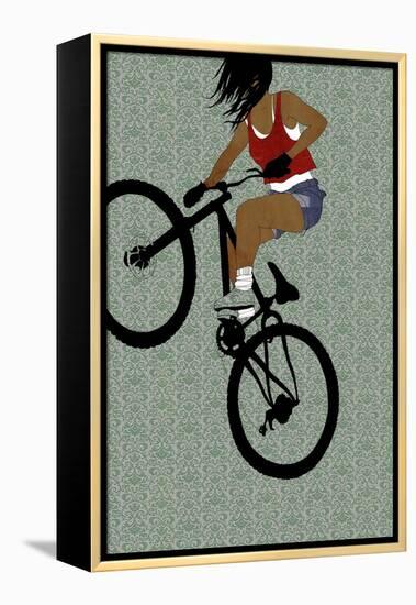 Biker Girl-Eliza Southwood-Framed Premier Image Canvas