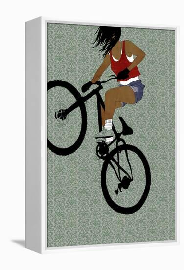 Biker Girl-Eliza Southwood-Framed Premier Image Canvas