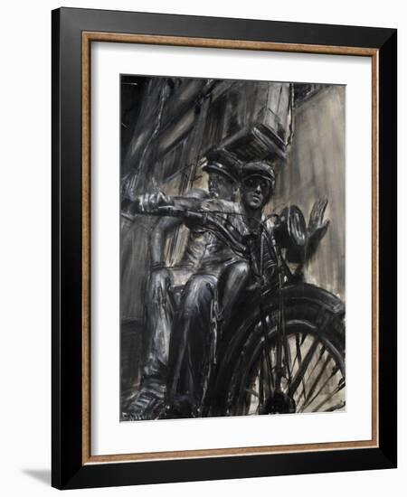 Bikers-Paolo Ottone-Framed Art Print