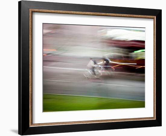 Bikers-Felipe Rodriguez-Framed Photographic Print