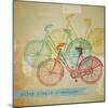 Bikes 1-Stella Bradley-Mounted Giclee Print