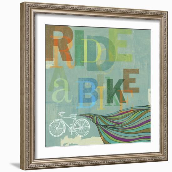 Bikes 4-Stella Bradley-Framed Giclee Print