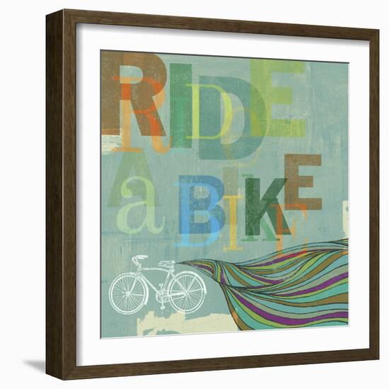 Bikes 4-Stella Bradley-Framed Giclee Print