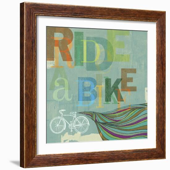 Bikes 4-Stella Bradley-Framed Giclee Print