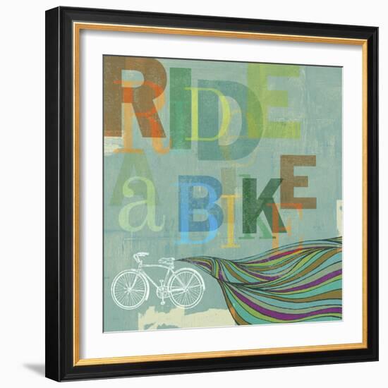 Bikes 4-Stella Bradley-Framed Giclee Print