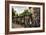 Bikes on Bridge II-Erin Berzel-Framed Photographic Print