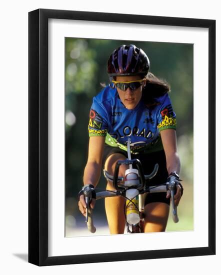 Biking in Vail, Colorado, USA-Lee Kopfler-Framed Photographic Print