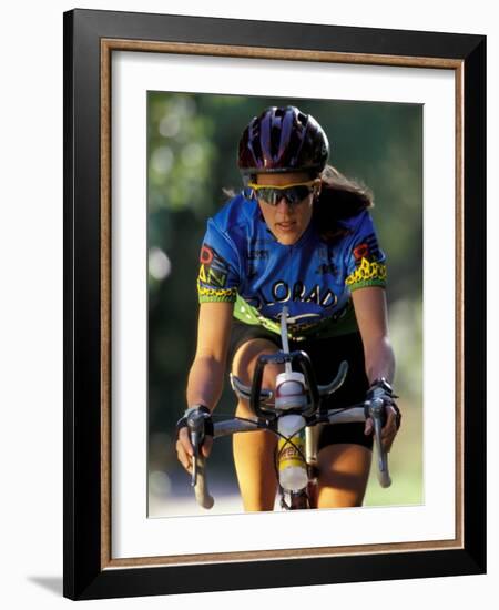 Biking in Vail, Colorado, USA-Lee Kopfler-Framed Photographic Print