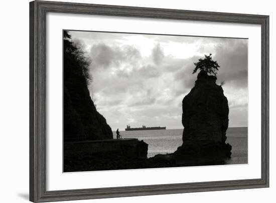 Biking on the Coast-Erin Berzel-Framed Photographic Print