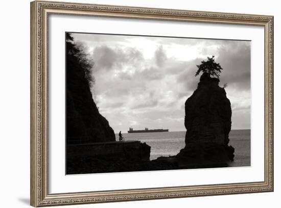 Biking on the Coast-Erin Berzel-Framed Photographic Print