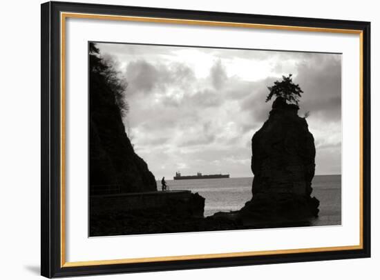 Biking on the Coast-Erin Berzel-Framed Photographic Print