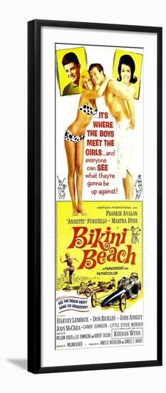 Bikini Beach-null-Framed Art Print