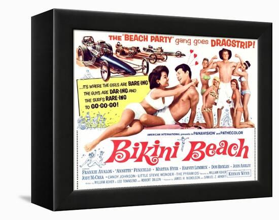 Bikini Beach-null-Framed Stretched Canvas