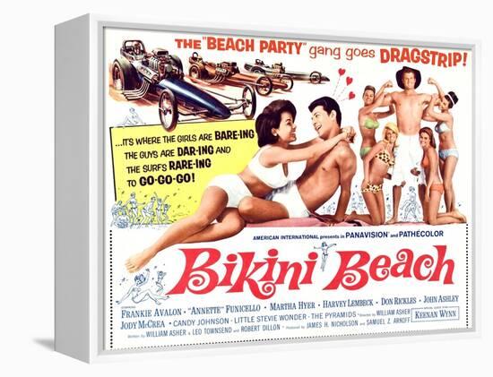 Bikini Beach-null-Framed Stretched Canvas