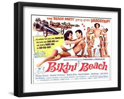 Bikini Beach (1964) Framed Art Wall Art: Prints, Paintings