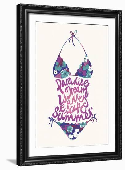 Bikini Floral-Joni Whyte-Framed Giclee Print