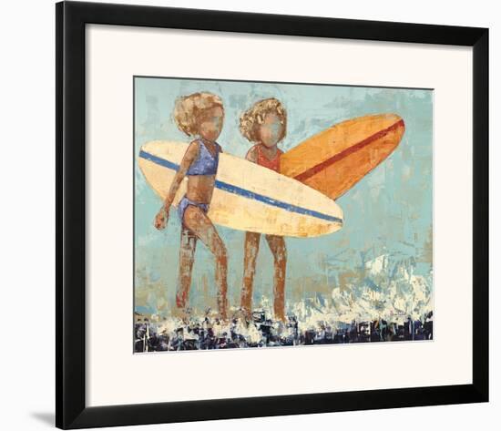 Bikini Surf-Rebecca Kinkead-Framed Art Print