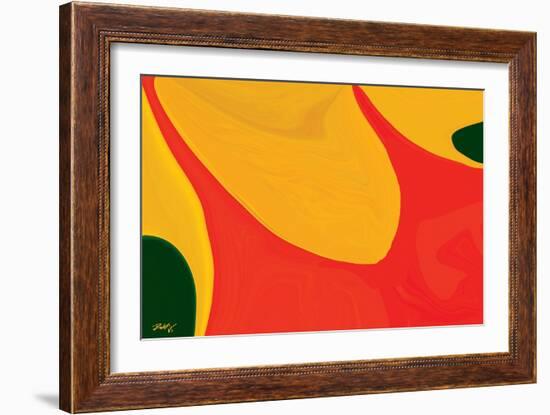 Bikini-Rabi Khan-Framed Art Print