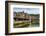 Bilbao-Abando Railway Station and the River Nervion, Bilbao, Biscay (Vizcaya)-Martin Child-Framed Photographic Print