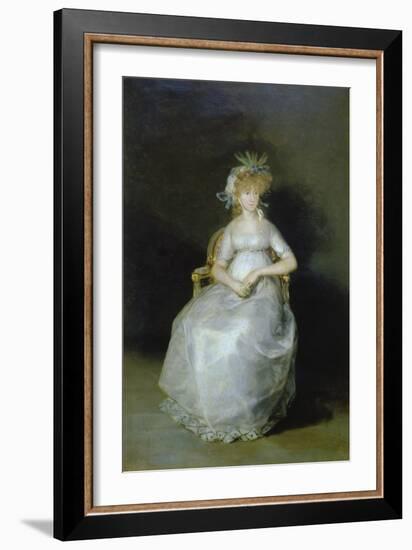 Bildnis Der Comtesse Chinchon-Suzanne Valadon-Framed Giclee Print