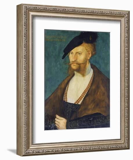 Bildnis Des Herzogs Ernst Von Braunschweig-Lucas Cranach the Elder-Framed Giclee Print