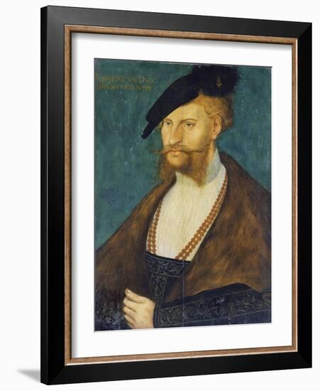 Bildnis Des Herzogs Ernst Von Braunschweig-Lucas Cranach the Elder-Framed Giclee Print