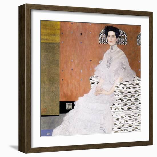 Bildnis Fritza Riedler (1906)-Gustav Klimt-Framed Photographic Print