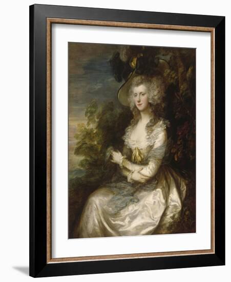 Bildnis Mrs.Thomas Hibbert, 1786-Thomas Gainsborough-Framed Giclee Print