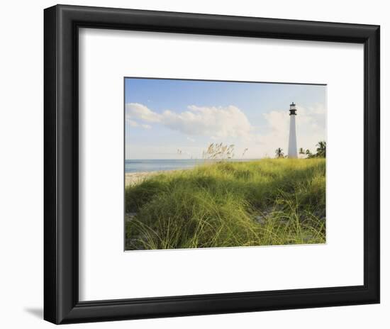 Bill Baggs Cape Florida Lighthouse, Bill Baggs Cape Florida State Park, Key Biscayne, Florida-Maresa Pryor-Framed Photographic Print