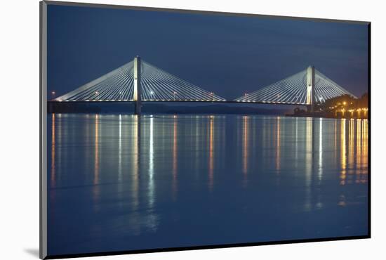 Bill Emerson Memorial Bridge, Cape Girardeau, Missouri, Mississippi River-Gayle Harper-Mounted Photographic Print