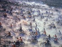 Motorcyclists Racing 75 Miles Cross Country Through Mojave Desert-Bill Eppridge-Giant Art Print