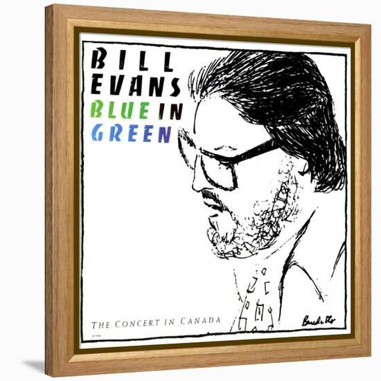 Bill Evans - Blue in Green-null-Framed Stretched Canvas