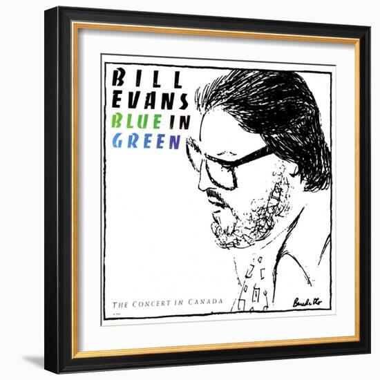 Bill Evans - Blue in Green-null-Framed Art Print