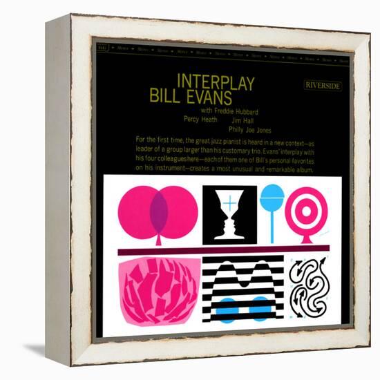 Bill Evans Quintet - Interplay-null-Framed Stretched Canvas