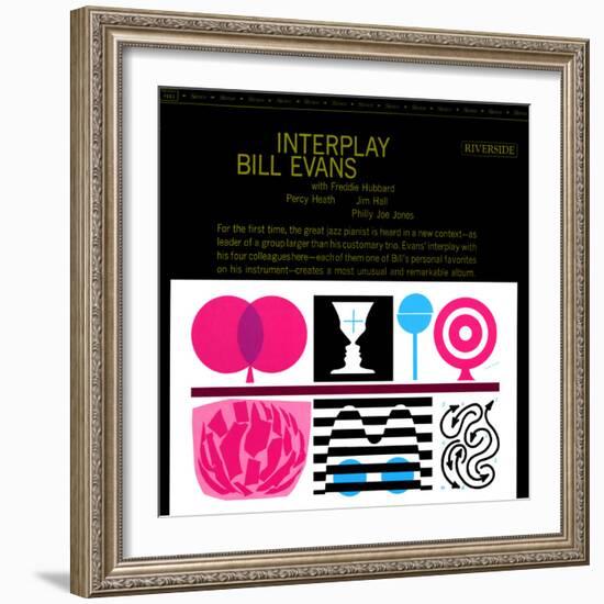 Bill Evans Quintet - Interplay-null-Framed Art Print