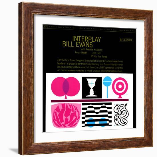 Bill Evans Quintet - Interplay-null-Framed Art Print