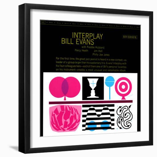 Bill Evans Quintet - Interplay-null-Framed Art Print