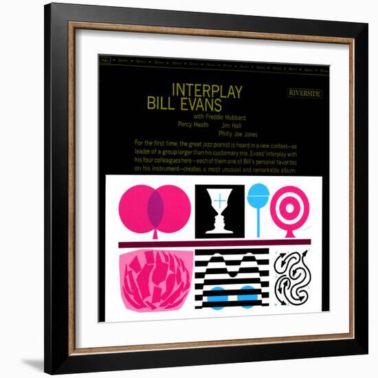 Bill Evans Quintet - Interplay-null-Framed Art Print