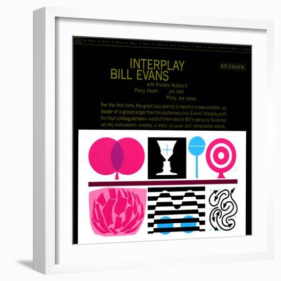 Bill Evans Quintet - Interplay-null-Framed Art Print