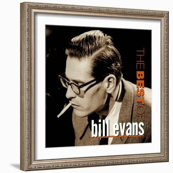 Bill Evans - The Best of Bill Evans-null-Framed Art Print