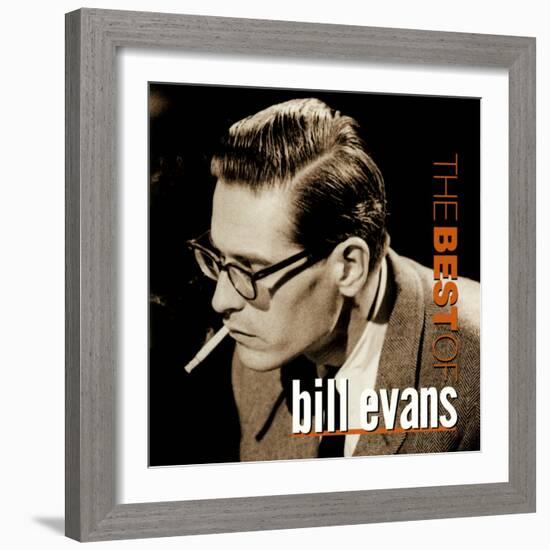 Bill Evans - The Best of Bill Evans-null-Framed Art Print