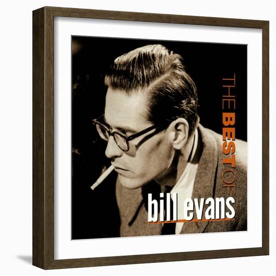 Bill Evans - The Best of Bill Evans-null-Framed Art Print