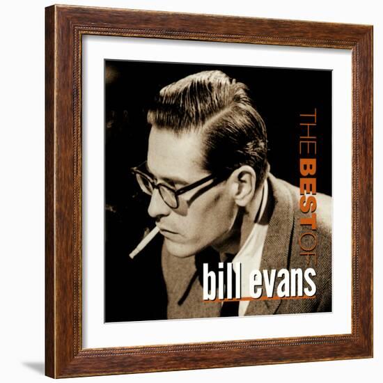 Bill Evans - The Best of Bill Evans-null-Framed Art Print